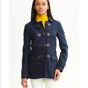 Banana Republic Women’s Navy Toggle Coat
